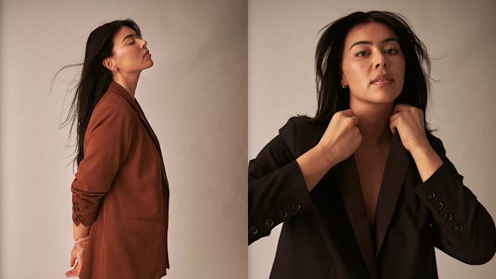 Lauren Chan in Henning x US.